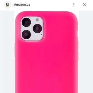 NEON PINK phone case (11pro max)